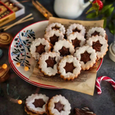 Emporte-pièce avec Poussoir Rond Étoile en Inox